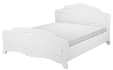 Кровать Лотос (Белый) 140х200 с основанием в Тюмени - предосмотр